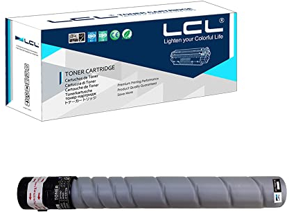 LCL Kompatibel Tonerkartusche TN321 TN-321 TN321K TN-321K A33K150 High Yield (1 Schwarz) Kompatibel für Konica Minolta BizHub C224 C224e, Konica Minolta BizHub C284 C284e,Konica Minolta BizHub C364