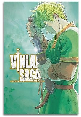 JEAM Vinland Saga Ästhetische Bilder, individuelles Raumdekor, Wohnheim, Wanddekoration, Kunstposter, Albumcover, Bild, Dekor-Poster, 40 x 60 cm, ungerahmt