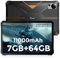 FOSSiBOT DT1 Lite Tablet Rugerizada, 10'' FHD 2K IPS, 7GB+64GB, 11000mAh Carga Rápida Tablets PC, Octa-Core Procesador 2.0 GHz, IP68/IP69K, 13+5MP, Bluetooth 5.0, Tipo-C/GPS/OTG/Wi-Fi (Naranja)