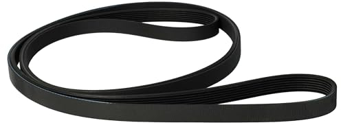 vhbw Keilriemen Ersatz für Juno 125024110/4, 125095900/2, 125445200/4, 125445210/3, 125828810/7 für Wäschetrockner - 197,5 cm Schwarz