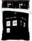 XYOK Tardis Bettwäsche + 2 Kissenbezug Kinder Bettbezug für Filmfans,Dr Who Muster Teenager-Bettwäsche Set,Steppdeckenbezug (Tardis4, Single 135x200)