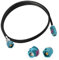 Eightwood HSD LVDS Kabel HSD Z Buchse auf Stecker Kabel 100cm HSD 535 4-Core Kabel for BMW F30 F10 F25 F15 Audi VW Mercedes Citroen Peugeot video Audio Rear View Backup Camera Retrofit Navigation usw.