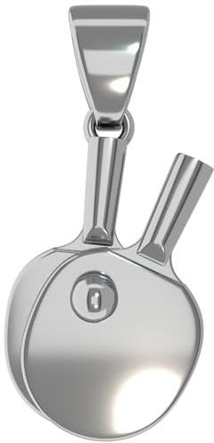 My Favorite Design by M.S. Tischtennisschläger 925er Sterlingsilber Kettenanhänger