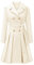 Vancavoo Wollmantel Damen Winter Mantel A-linie Wintercoat Lang Winterjacke Revers Zweireihiger Coat Knielang Trenchcoat Winter Elegant Jacke Outwear,Beige,S