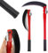 Klappbarer Handsichel, 40 cm, mit Gummiertem Griff, Scharfer Klinge und Klingenverriegelung, Klappsichel, Sichel, Garten Sense, Gartensichel, Sensensichel, Kleinsense klappbar für Outdoor Aktivitäten