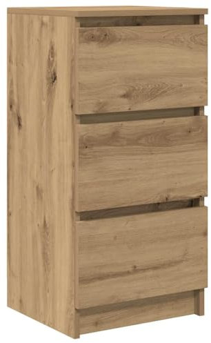 vidaXL Sideboard Artisan Oak 37.5x35x76 cm Engineered Wood
