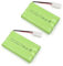XMECZQQ NiMH Akku 9.6V 2400mAh, 2 Backup Batterien mit KET Stecker, passend für Fernsteuerboot, Elektrospielzeug, Elektrowerkzeug, etc.