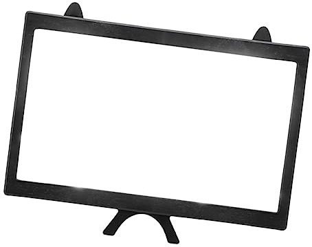 12 Inch Phone Screen Magnifier, Pulling Design, Black ABS Acrylic