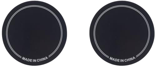 Kueohse Patch für Bassdrum, ZubehöR für Trommelfelle, Schlaginstrumente, Patches für Bassdrum, Schwarz, 11 X 11 Cm
