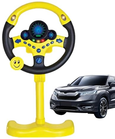 Générique Volante per - ABS 11 pollici, Giocattolo Volante Interattivo | Controller Di Guida, Giocattolo di apprendimento, Gioco Di Ruolo per Seggiolino Auto, Attività E A Casa Qualità