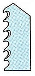 Piranha Jigsaw Blade T Shank HSS Metal, 76 mm - Set of 3