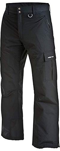 Arctix Carga Pantalones de Snowboard para Hombre, Hombre, Negro