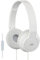 JVC HA-SR185-W-E Extraleichter On-Ear Kopfhörer mit 1-Tasten-Fernbedienung und Mikrofon Kompatibel mit Apple und Android Smartphones, Tablets, eReaders, MP3s, PCs, Laptops, Netbooks, HiFis - Weiß