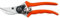 STOCKER - Universal Gartenschere 21 cm, Bypass Schere für präzisen Schnitt, Profi-Gartenschere leicht und robust, Stauden- und Rosenschere, Baumschere mit ergonomischem Griff, 266g
