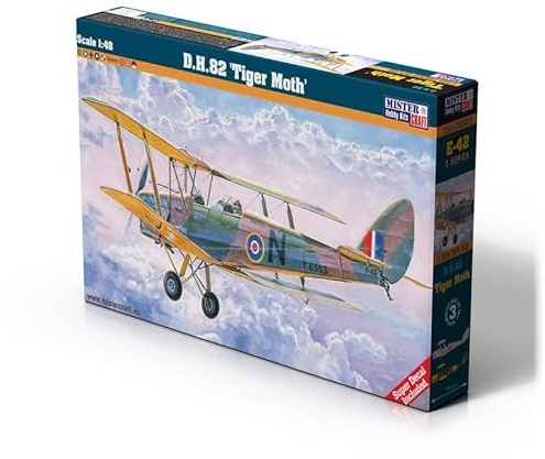 Mistercraft MCE42 D.H.82 Tiger Moth 1:48, Mehrfarbig