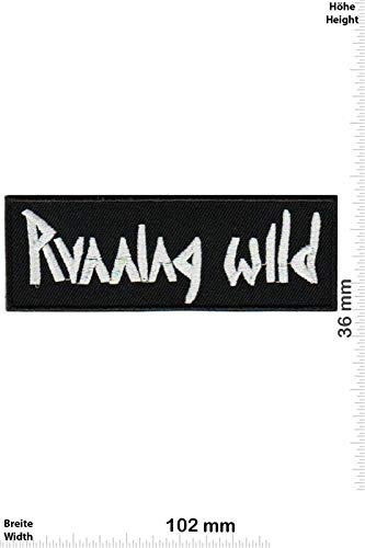 Running Wild Heavy Metal Band Aufnäher Besticktes Patch zum Aufbügeln Applique