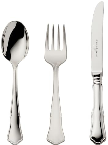 Robbe & Berking Alt-Chippendale 3 TLG. Kinderbesteck (925 Sterlingsilber)