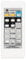 ABS White Universal Electric Fan Remote Control Wear Resistant Replacement Controler for KDK ELMARK