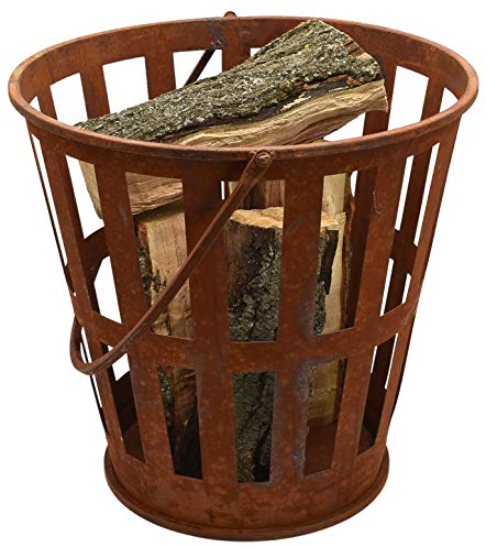 Feuerkorb Feuerschale Feuerstelle Terassenfeuer Partyfeuer Lagerfeuer Garten Rost mit Griff Ø40cm