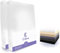 Cillows 2er Pack Jersey Split Topper Spannbettlaken, Spannbetttuch 100% Baumwolle in vielen Größen und Farben MARKENQUALITÄT ÖKOTEX Standard 100 | 180x200-200x220 cm - Farbe: Weiss 190 g/m2 Qualität