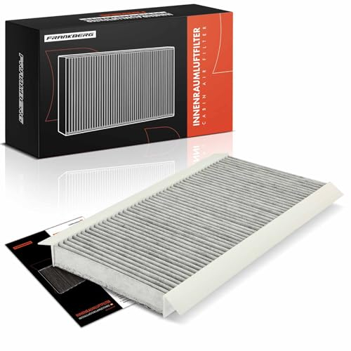 Frankberg Innenraumfilter Pollenfilter mit Aktivkohlefilter Kompatibel mit A-Klasse W169 A150 A160 A170 A180 A200 1.5L-2.0L 2004-2012 B-Klasse W245 B150-B200 1.5L-2.0L 2005-2011 Replace# 1698300218