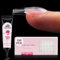 EBANKU Unghie finte quadrate medie, con colla incorporata, glamour e naturale, copertura completa, in gel trasparente, per extension fai da te, confezione da 150 pezzi