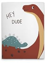 A.S. Création Leinwandbild Dinosaurier - Wandbild in Bunt, Blau - 30 x 40 cm - DD129444