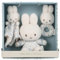 Little Dutch nijntje Miffy x NIJN453 Geschenkset 3-teilig (Schmusetuch, Greifling, Stofftier) Hase Miffy - Lucky Leaves