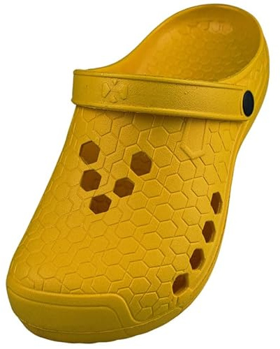 APREGGIO Zoccoli da Giardino Uomo – Sabot Leggeri in Eva Antishock, Scarpe Ideali per Lavoro, Tempo Libero ed Estate 40-48 EU