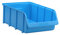 hünersdorff Sichtbox / Stapelbox / Lagerbox in Größe 5, stapelbar, Farbe: Blau