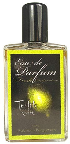 Teufelsküche Patchouli Fresh Inspiration, Bergamotte-Kick & Vintage-Patchouly, Eau de Parfum für Damen, Gothic Parfum, Mini Flakon, 10ml Glasflakon, Gotik Patchouly