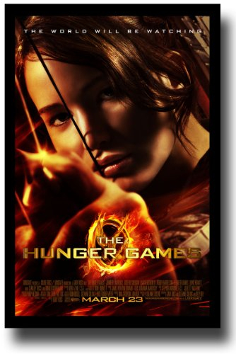 Hunger Games Poster – Promo Flyer 2012 Film – 28 x 43 cm – Jennifer Lawrence – FireBow Margin