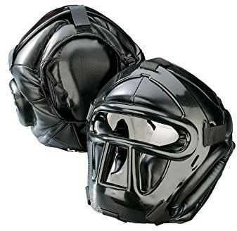 KWON Kopfschützer Black Line mit Top Pad M