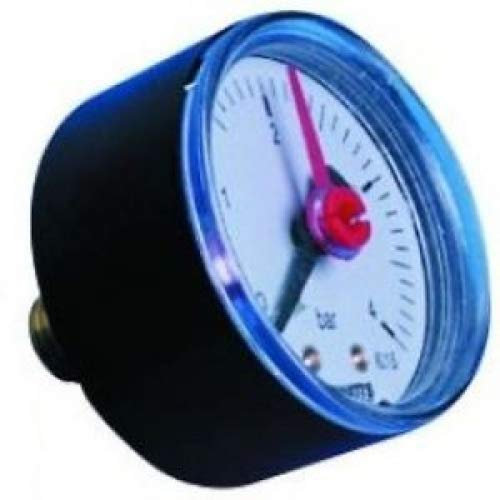 0-10 Bar Pressure Gauge - Back Connection