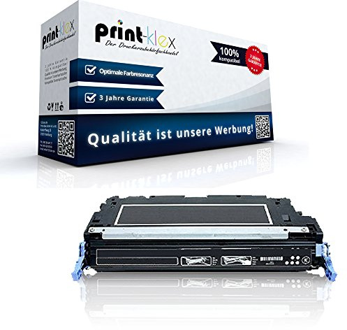 Print-Klex Tonerkartusche kompatibel für HP Color LaserJet 3600Series Color LaserJet 3800 Color LaserJet 3800DN Q6470A Q-6470 Black Schwarz