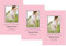 3 Stück große Spring Kleid Duftsäckchen