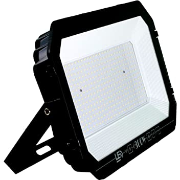 JANDEI - LED Fluter 300W, Kaltweiß 6000K Sicherheitslicht, IP65 Wasserdicht, Superhell, Lumen, Beleuchtung für Outdoor, Garten, Industriehalle, Garage, Fußballplatz [Energieklasse F]