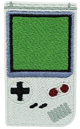 Finally Home Old School Game Boy Patch zum Aufbügeln | Vintage, Retro Spiele Patches, Bügelflicken, Flicken, Aufnäher