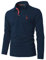 GHYUGR Mens Long Sleeve Polo Shirts with Fashion Embroidery Polos S-2XL (M, Blue+Red)