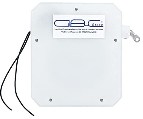 Glac Store® Sensore a Tapparelle per Tapparella Contatto a Filo con Cordino Fune in Nylon Universale per tutti gli Allarme Antifurto