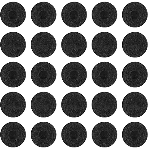 MiniY-50 Almohadillas de Espuma para Auriculares, Almohadillas de Repuesto, adecuadas para Auriculares, MP3, MP4, iPod, iPhone, Itouch iPad, Textura Suave