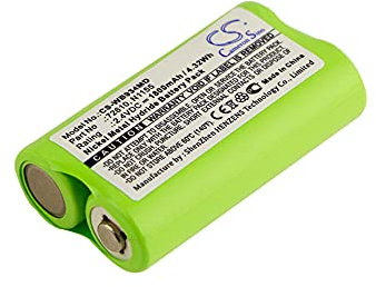 Replacement Battery for Welch-Allyn Compacset 93400, Compact Otoscope 93400 2.4V/1800mA