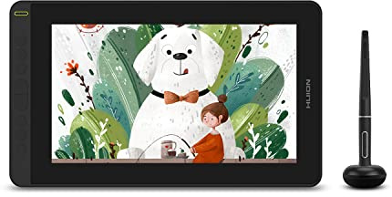 HUION HUGS1161 Tablette graphique 11,6 en toile 12 8192 Kad. 8 boutons, 5080LPi, LCD, noir