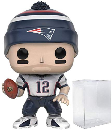 Patriots - Wave 3 Tom Brady Funko Pop! Vinyl Figure (Bundled with Compatible Pop Box Protector Case)