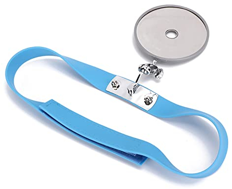 RSGK Stirnsucher, Verstellbarer Frontspiegelreflektor, Stirnreflektor, Ohr-Nasen-Hals-Überprüfung, Medizinische Spiegel, Frontspiegel, Hals-Nasen-Ohrenheilkunde