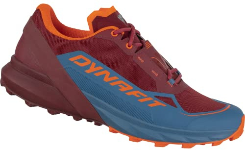 DYNAFIT M Ultra 50 Colorblock-Blau-Rot - Bequemer technischer Herren Trailrunningschuh, Größe EU 46.5 - Farbe Mallard Bl