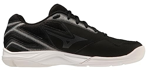 Mizuno Break Shot 4 Cs, Tennis Unisex Adulto, Nero Bianco Harbormist, 42.5 EU