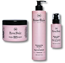 Rose Baie | Pack Figue de Barbarie | Shampoing 500ml + Masque 500ml + Sérum 100ml