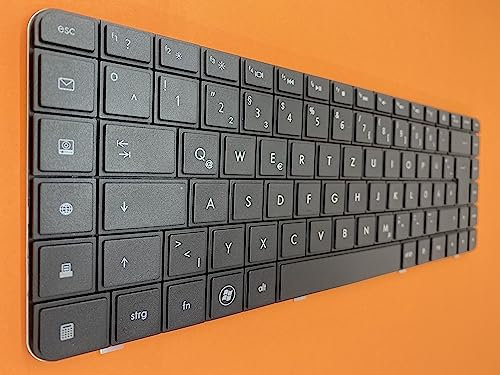 T-ProTek Tedesca - Tastiera nera compatibile con HP G62-b, G62T-350