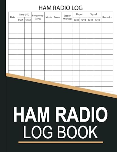 Ham Radio Log Book: Amateur Radio Station Log Book for Serious Operators
